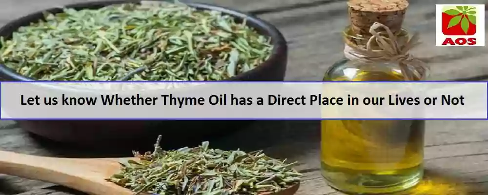 Thyme Oil Benefits