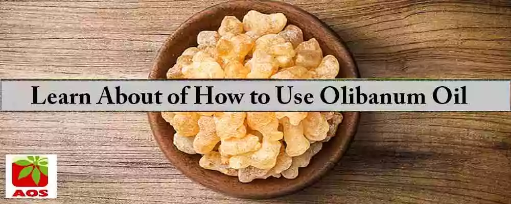 How to Use Olibanum Oil
