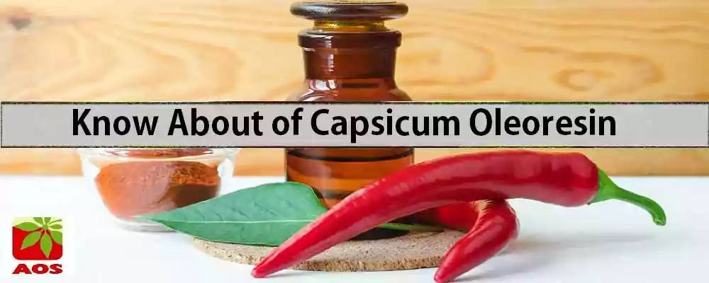 What is Capsicum Oleoresin