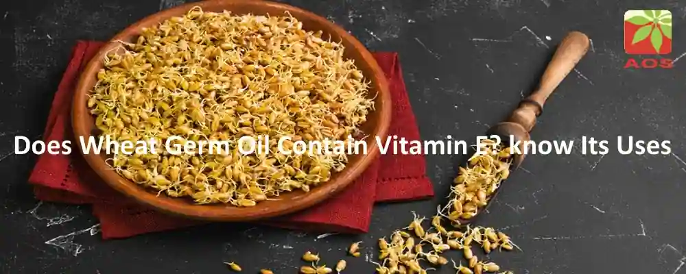 Wheat Germ Oil Vitamin E