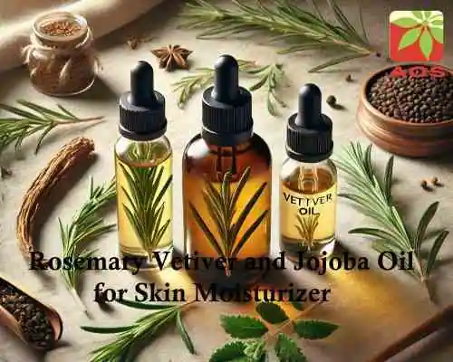 Rosemary Vetiver and Jojoba Oil for Skin Moisturizer